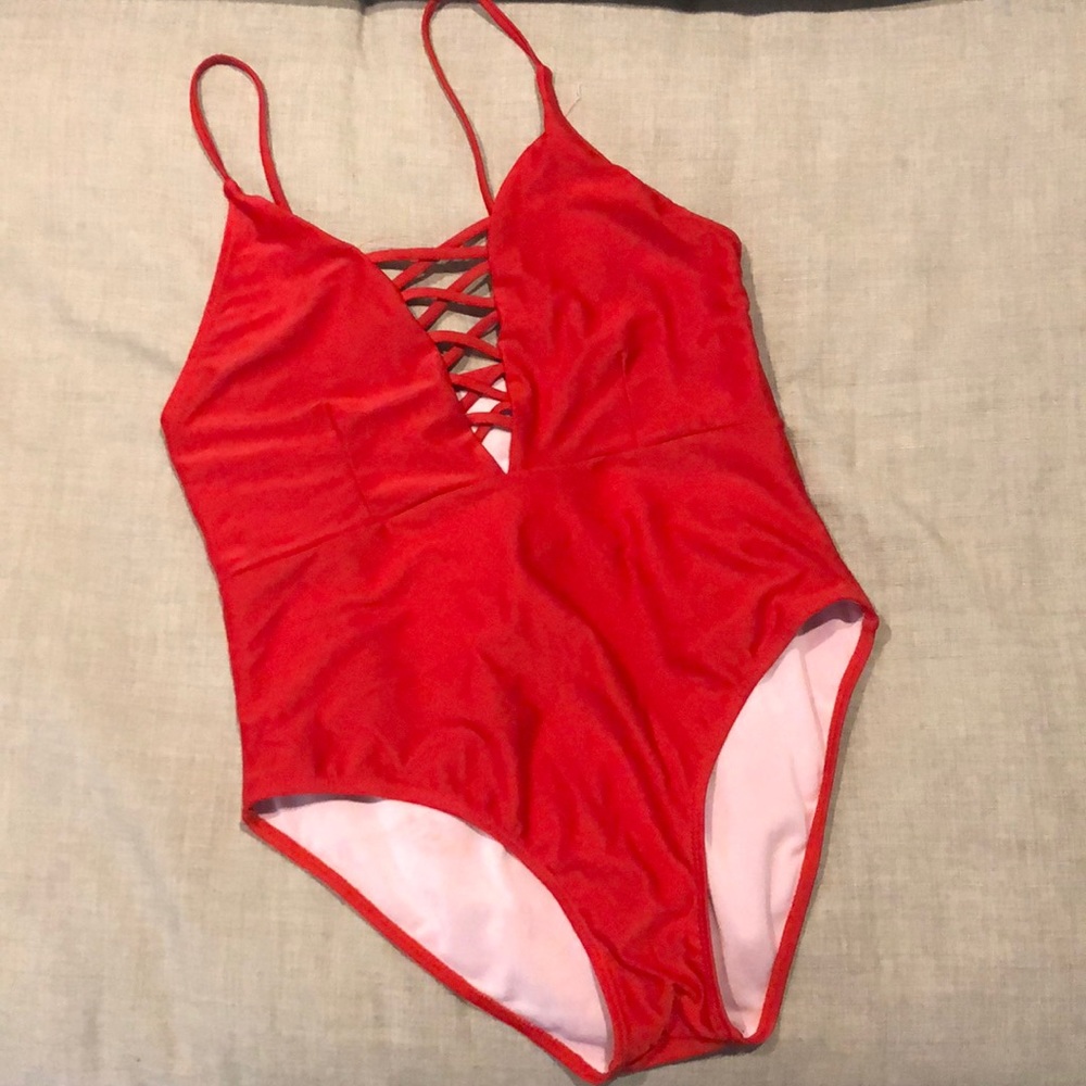 Red one piece
